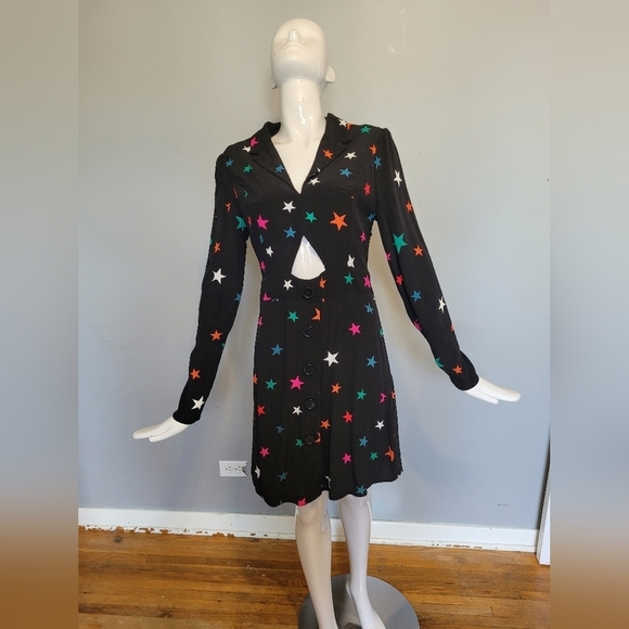 Nobody's Child Dresses & Skirts - Nobody's Child Star Print Cutout Mini, VGUC, Size 6